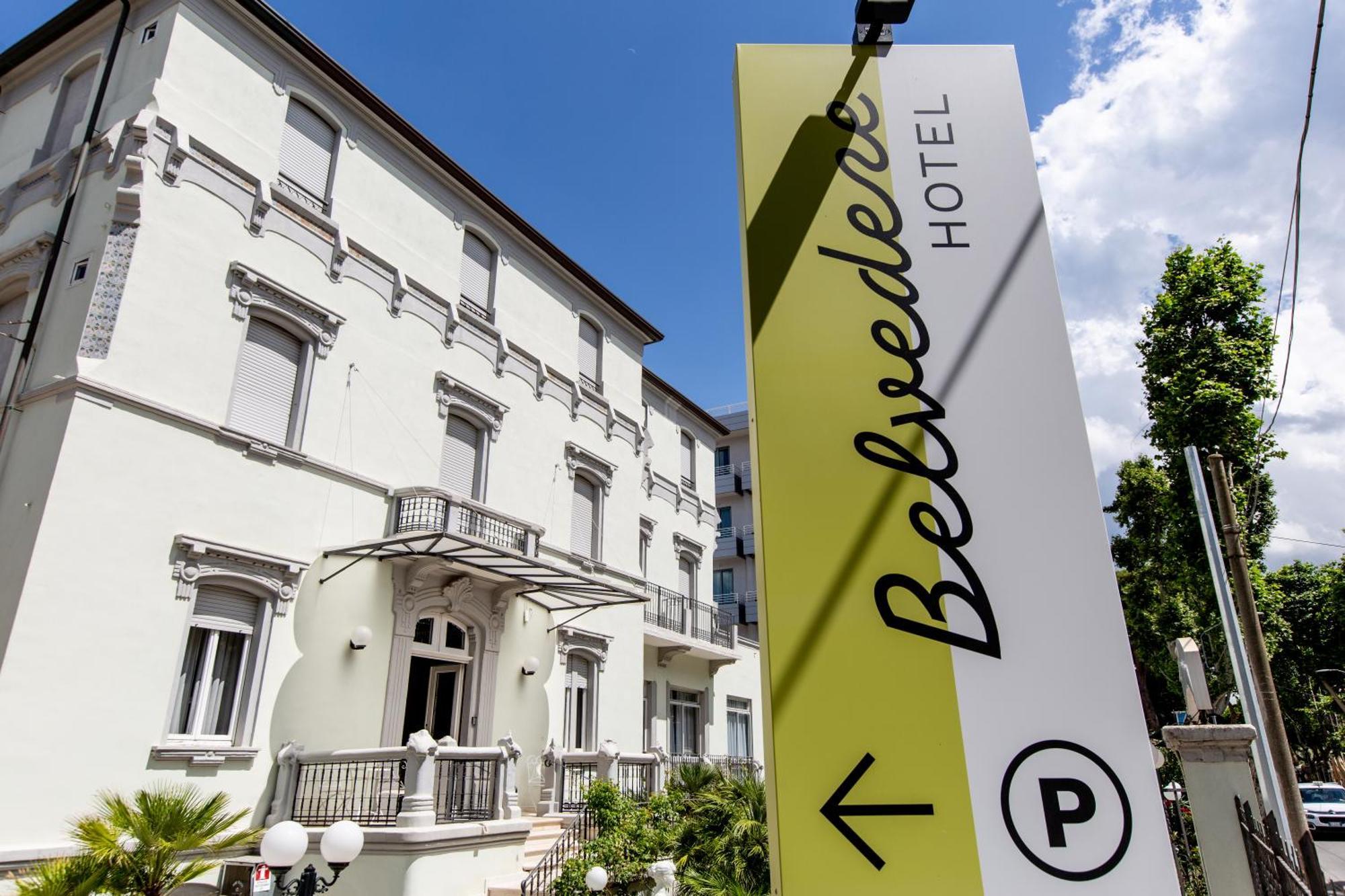 Hotel Belvedere Mare Rimini Eksteriør bilde