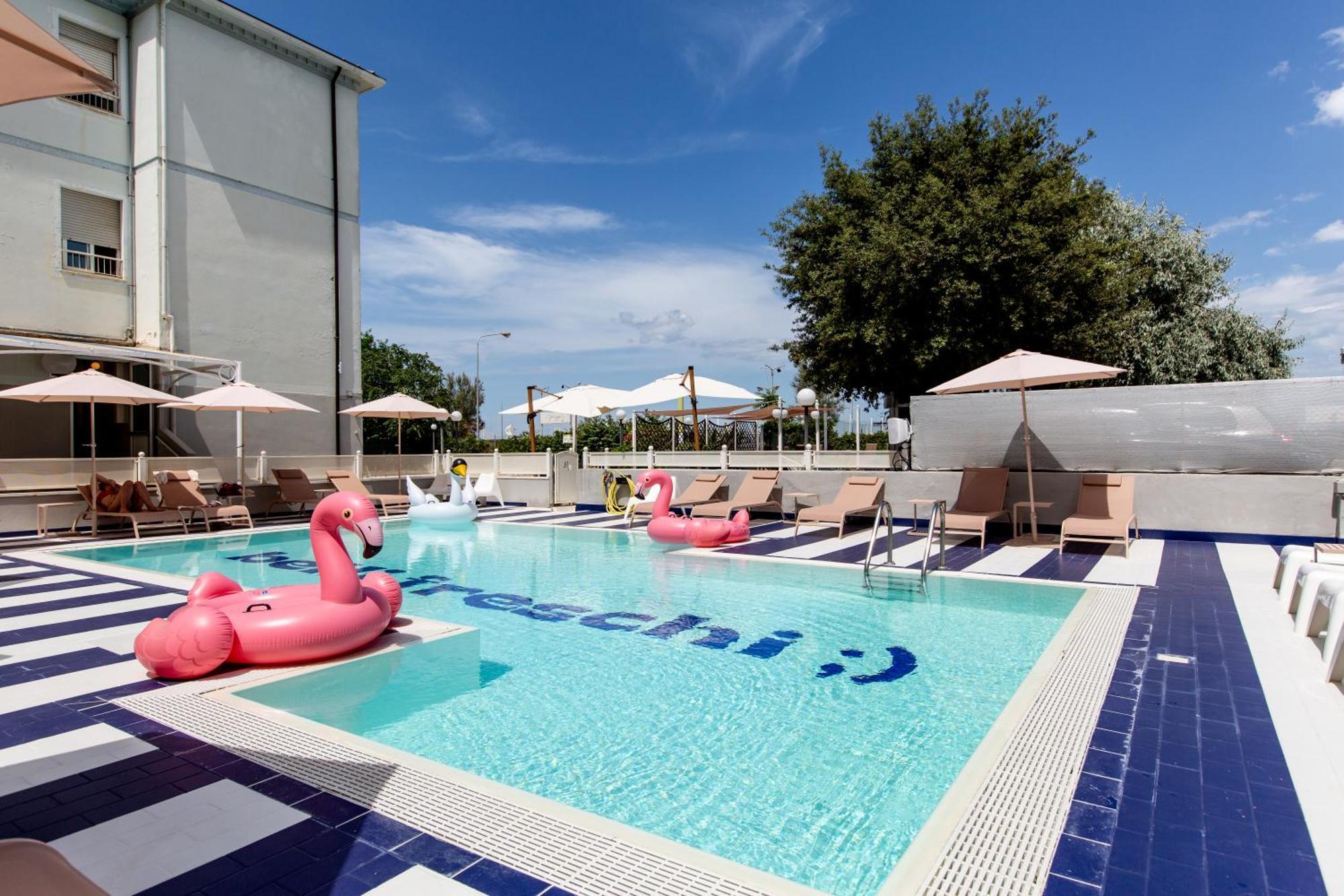 Hotel Belvedere Mare Rimini Eksteriør bilde