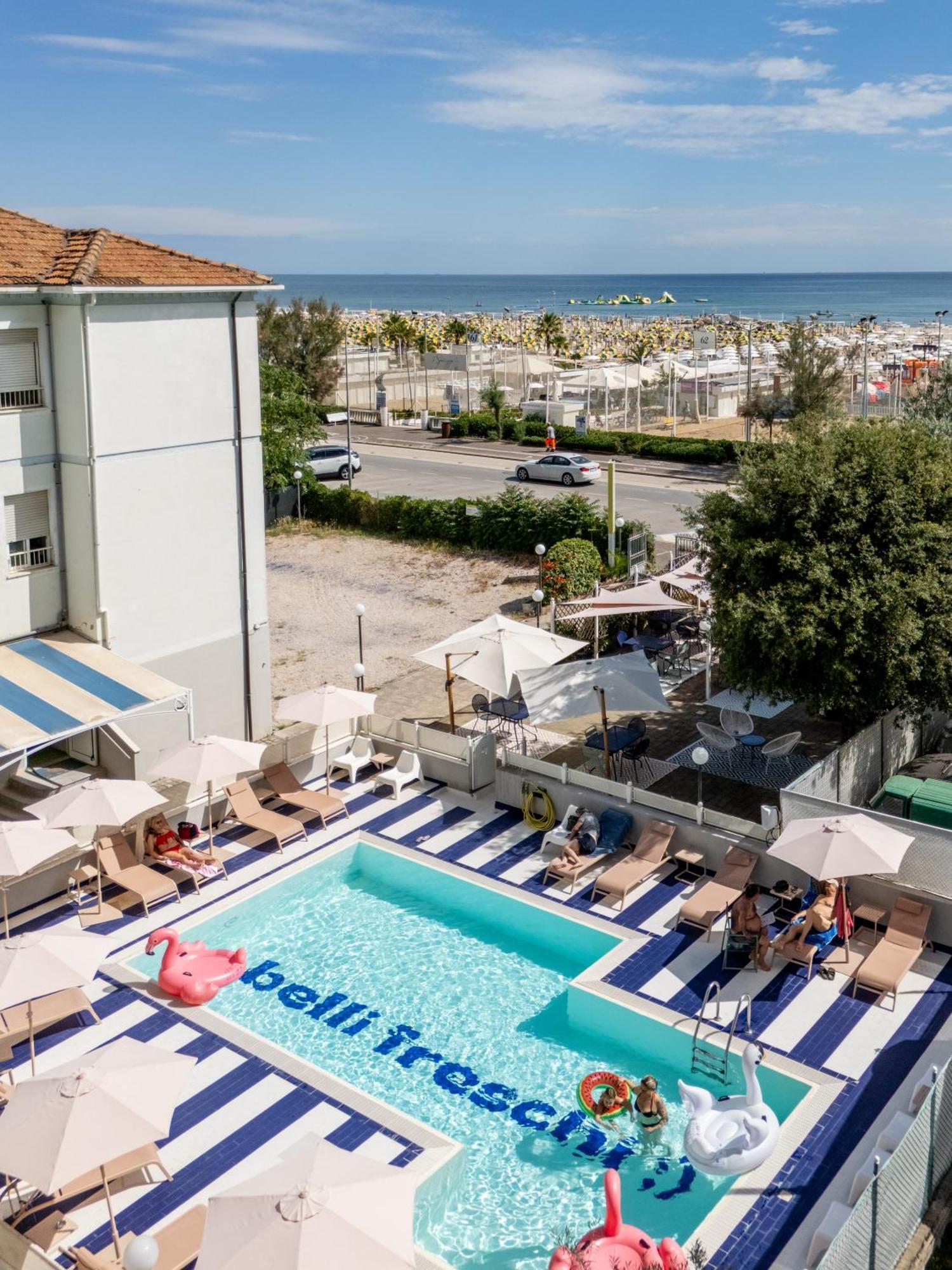 Hotel Belvedere Mare Rimini Eksteriør bilde
